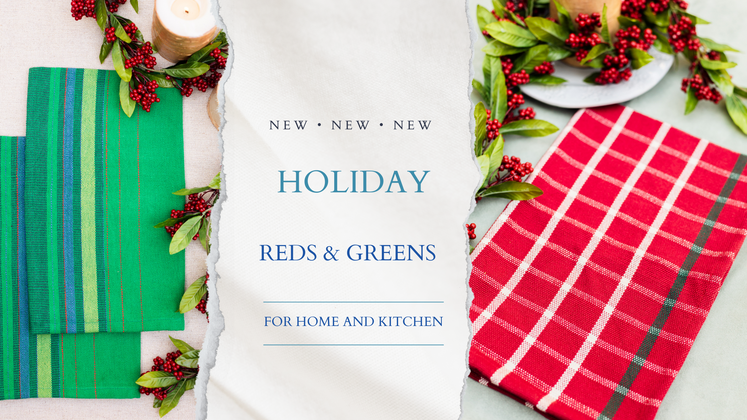Reds and Greens for Your Home and Kitchen