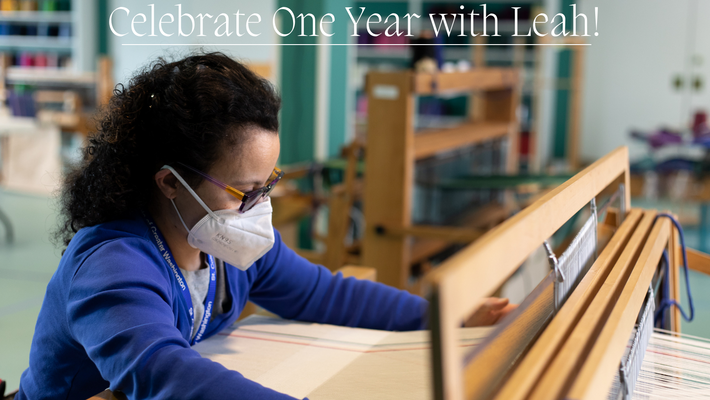 One Year Anniversary of Leah Weaving!