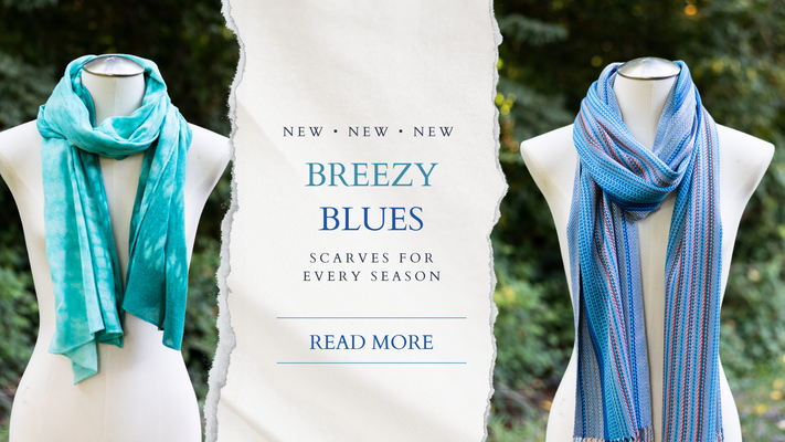 Breezy Blues - Scarves for Every Season