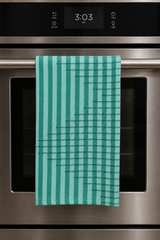 Evergreen Stripe Dish Towel