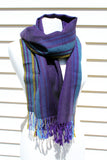 African Violet Woven Scarf