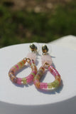 Blush Rainbow Drop Earring