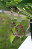 Blush Rainbow Drop Earring