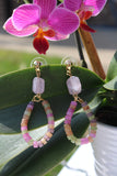 Blush Rainbow Drop Earring