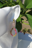 Blush Rainbow Drop Earring