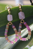 Blush Rainbow Drop Earring
