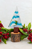 Christmas Trees in White  Marble – Set of 3
