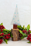 Christmas Trees in White  Marble – Set of 3