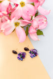 Charoite Earring