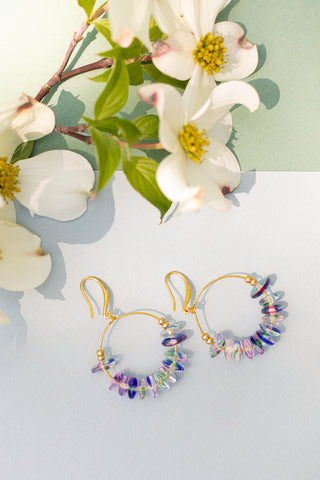 Moonflower Variegated Earrings