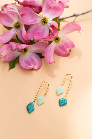 Petrichor Glass Earrings