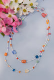 Lotus Wrap  Necklace