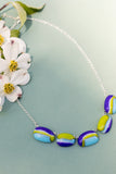 Nephrite Glass Necklace