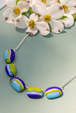 Nephrite Glass Necklace