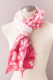 Cherry Blossom Tie Dye Scarf