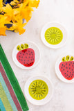 Fruit Appetizer Plates- Set of 2