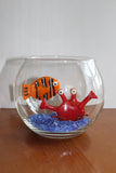Crabby Catch Glass bowl