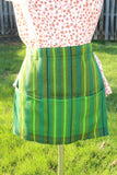 Forest Stripe Garden Apron