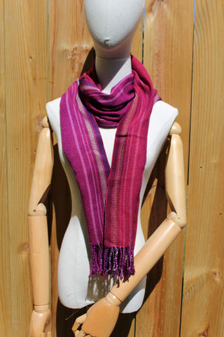 Hellebores Double-Sided Woven Scarf