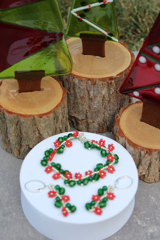 Holly Berry Charm Bracelet