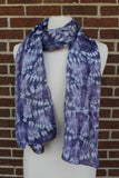 Indigo Mist Silk Scarf