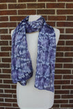 Indigo Mist Silk Scarf
