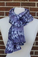 Indigo Mist Silk Scarf