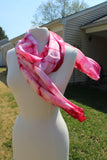 Rose Whisper Silk Scarf