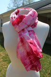 Rose Whisper Silk Scarf