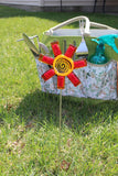 Spiral Sunset Garden Stake