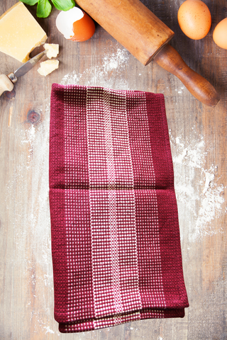 Cranberry Dish Towel