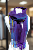 African Violet Woven Scarf