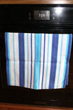 Blue Winter Dish Towel
