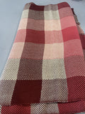 Amber Check Plaid Woven Scarf