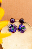 Charoite Earring
