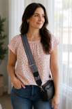 Color Stripe Crossbody Strap