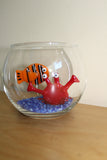 Crabby Catch Glass bowl