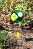 Green Bird Garden Stake