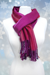 Hellebores Double-Sided Woven Scarf