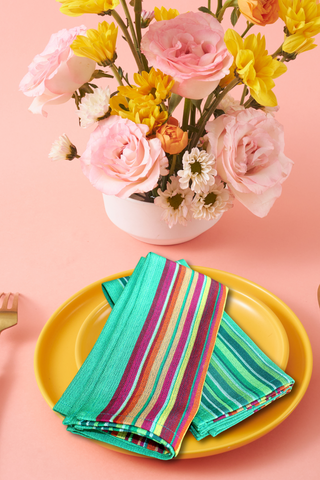 Spring Green Napkins - Set of 2