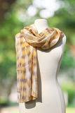 Pansies Silk Scarf
