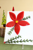 Poinsettia Platter