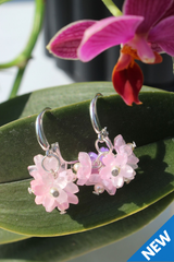 Hydrangea Blossom Earrings
