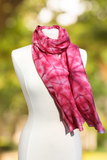 Asanoha Silk Scarf
