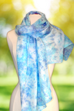 Sky Silk Scarf