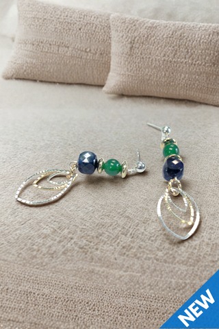 Twilight Leaf Earrings