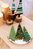 Christmas Trees in Green- Set of 3