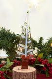 Christmas Trees in White- Set of 3