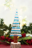 Christmas Trees in Blue -Set of 3