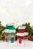 Houses Tealight Holders- Set of 2